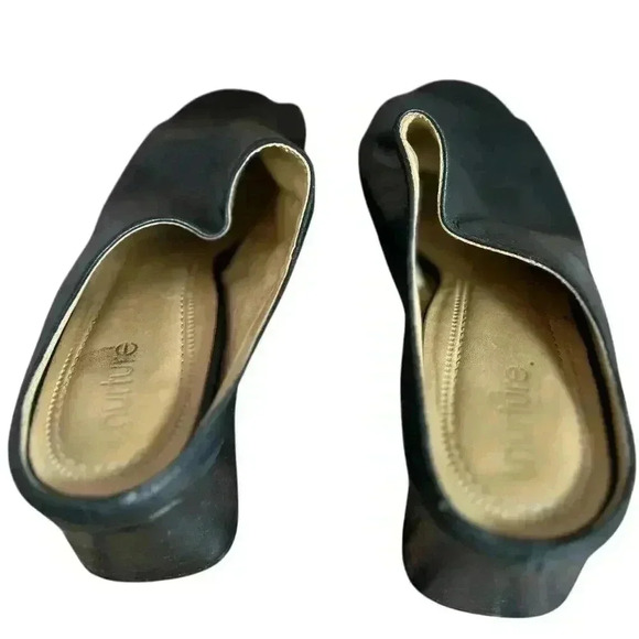 Nurture 9M Preslea Black Open Toed Sandal Slides Slip Ons - Picture 6 of 13